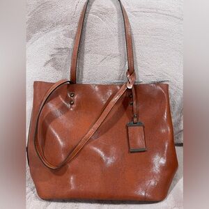 Large leather bag